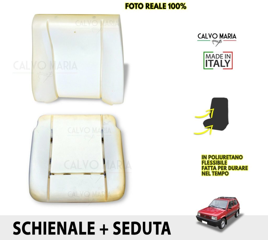 Imbottitura Sedile Completo Fiat Panda Cuffia Leva Cambio In OMAGGIO