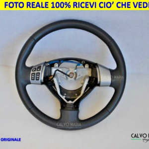 Volante Fiat Sedici Originale in Pelle Nero con Comandi