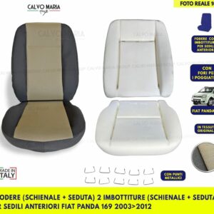 Fodere + Imbottiture Sedili Fiat Panda 169 2003-2012