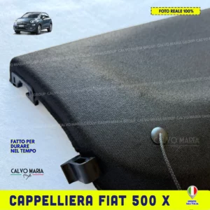 Mensola Cappelliera Copribagaglio Fiat 500X con Tiranti Inclusi | Resistente e Originale