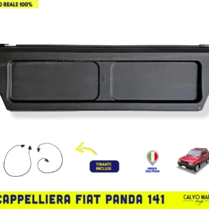 Mensola Cappelliera Bagagliaio Fiat Panda 750/1000/4x4 (1986-2003) con Tiranti Inclusi | Made in Italy