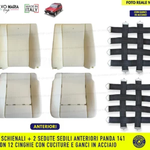 Kit Imbottiture Sedili Fiat Panda Hobby 4x4 1986–2003