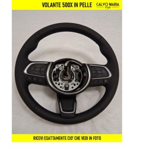 Volante Fiat 500X 2018-2022 in Pelle – Originale Usato Cod. 735709359