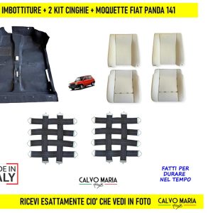 Kit Interni Fiat Panda 141 Sedili + Moquette 1986–2003