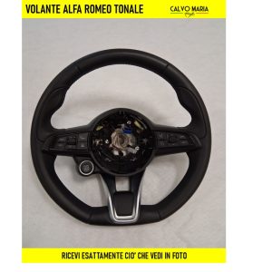 Volante Usato Tonale 03/2022- in Pelle Nero con Comandi Multifunzione – Originale