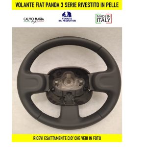Volante Fiat Panda 3ª Serie 2012 in pelle – Originale