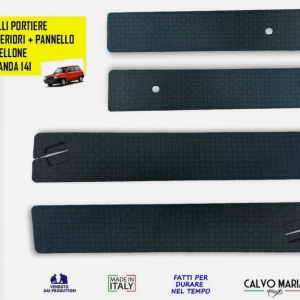 Kit 5 Pannelli Portiere, Fiancate e Portellone Baule Fiat Panda 141