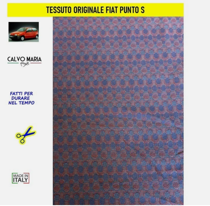 Tessuto Sedili Fiat Punto MK1 Versione S