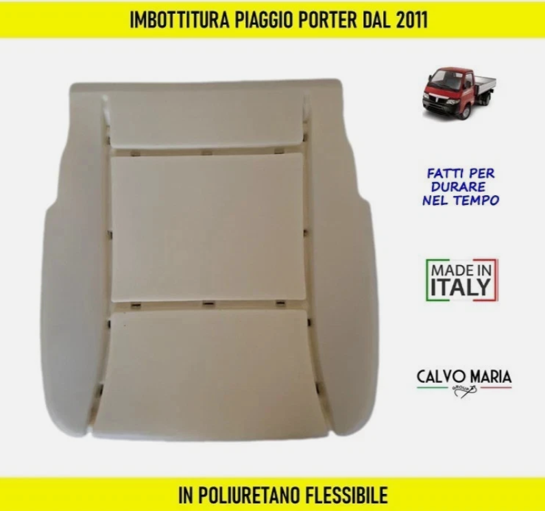Imbottitura Spugna + Fodera Seduta Piaggio Porter N.5 / NP6 (dal 2011) - immagine 2