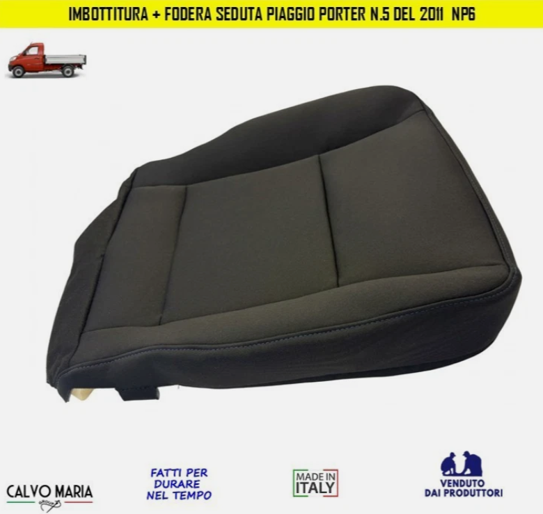 Imbottitura Spugna + Fodera Seduta Piaggio Porter N.5 / NP6 (dal 2011) - immagine 4